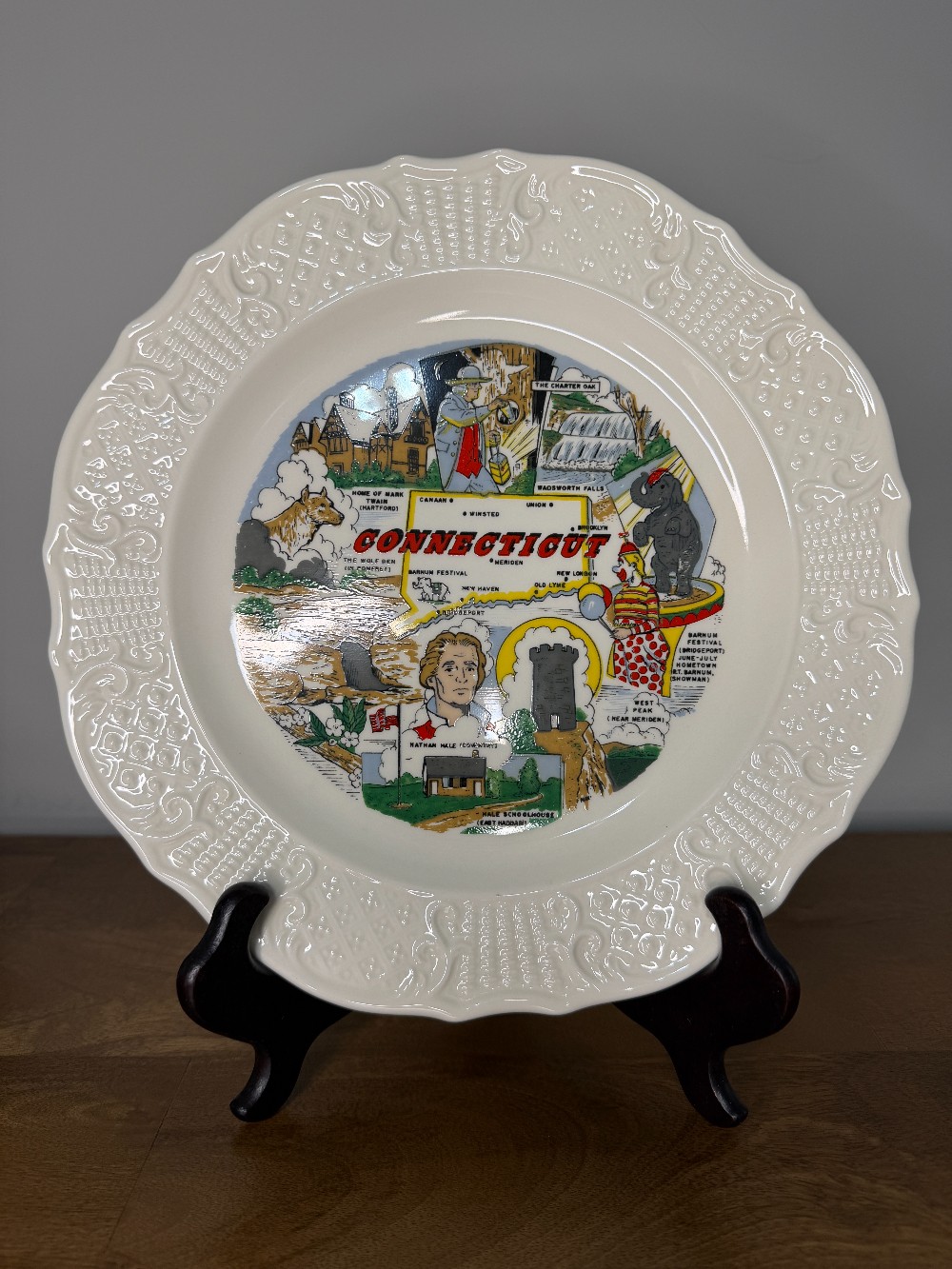 Connecticut Collectors Plate Canonsburg