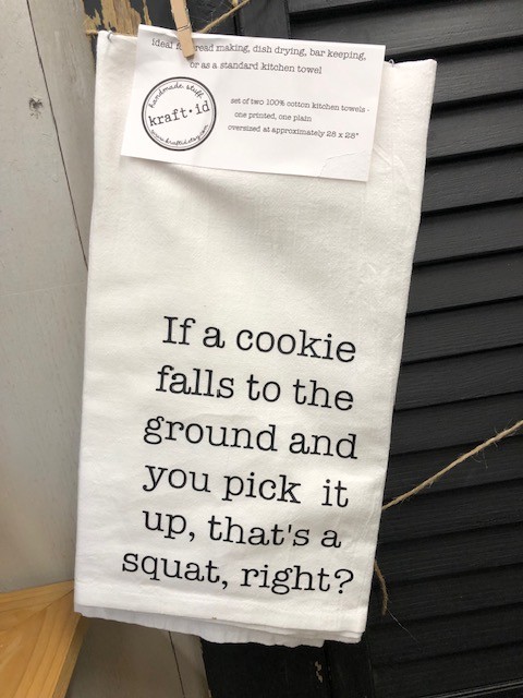 Quirky Hand Towel:  K15