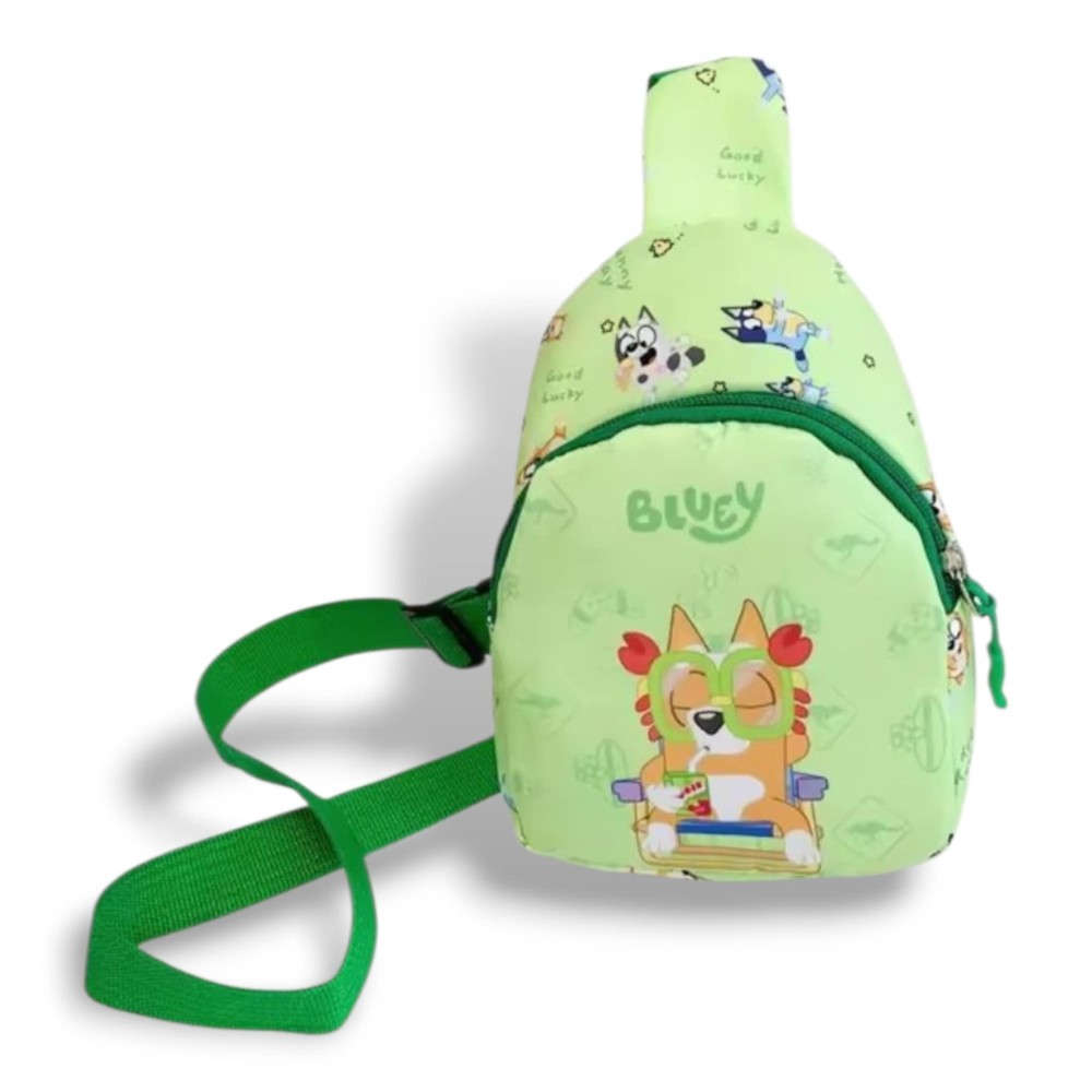 Blue Dog Mini Crossbody Bag