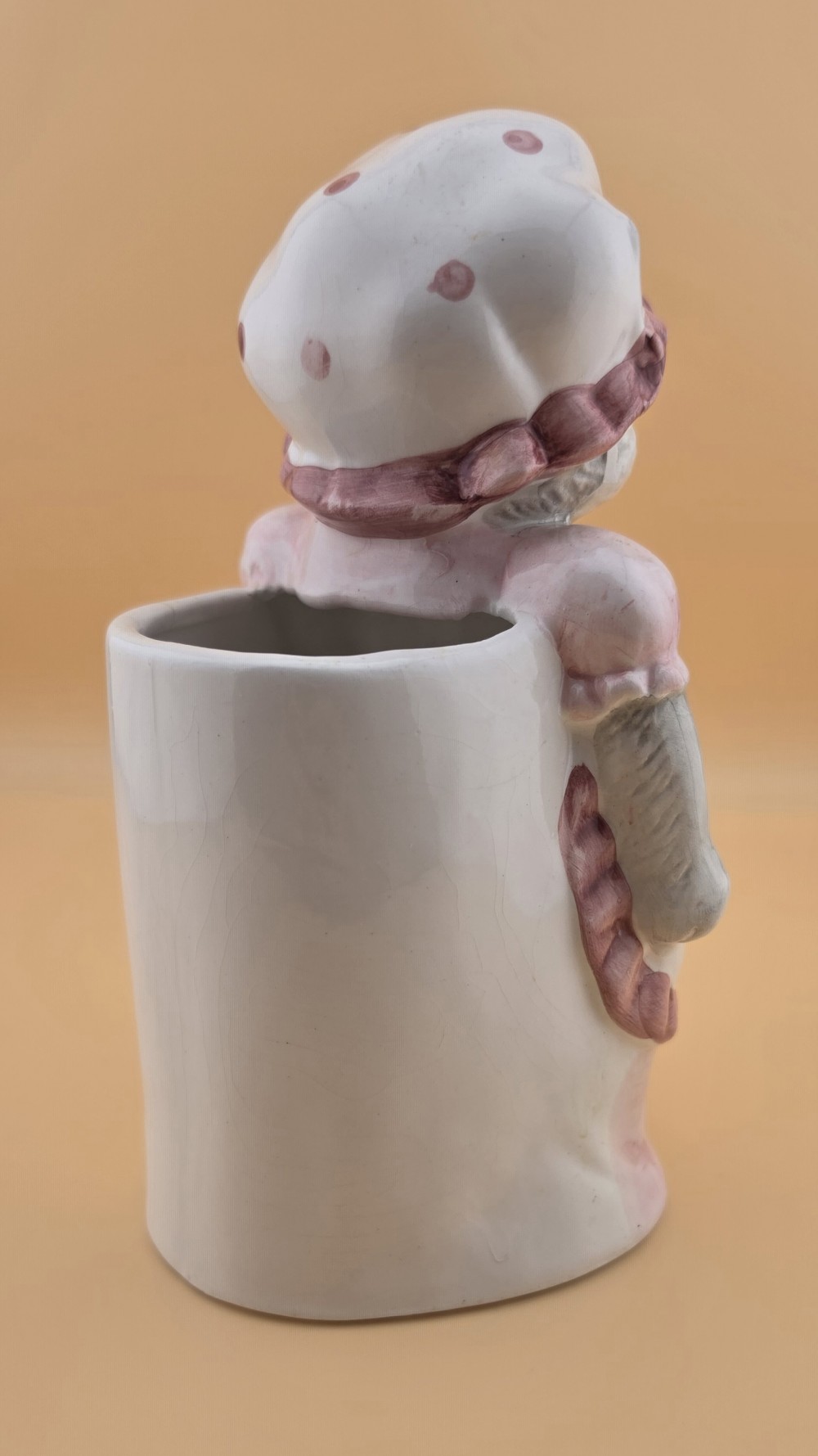 VTG Miss Kitty Planter Utensil Holder