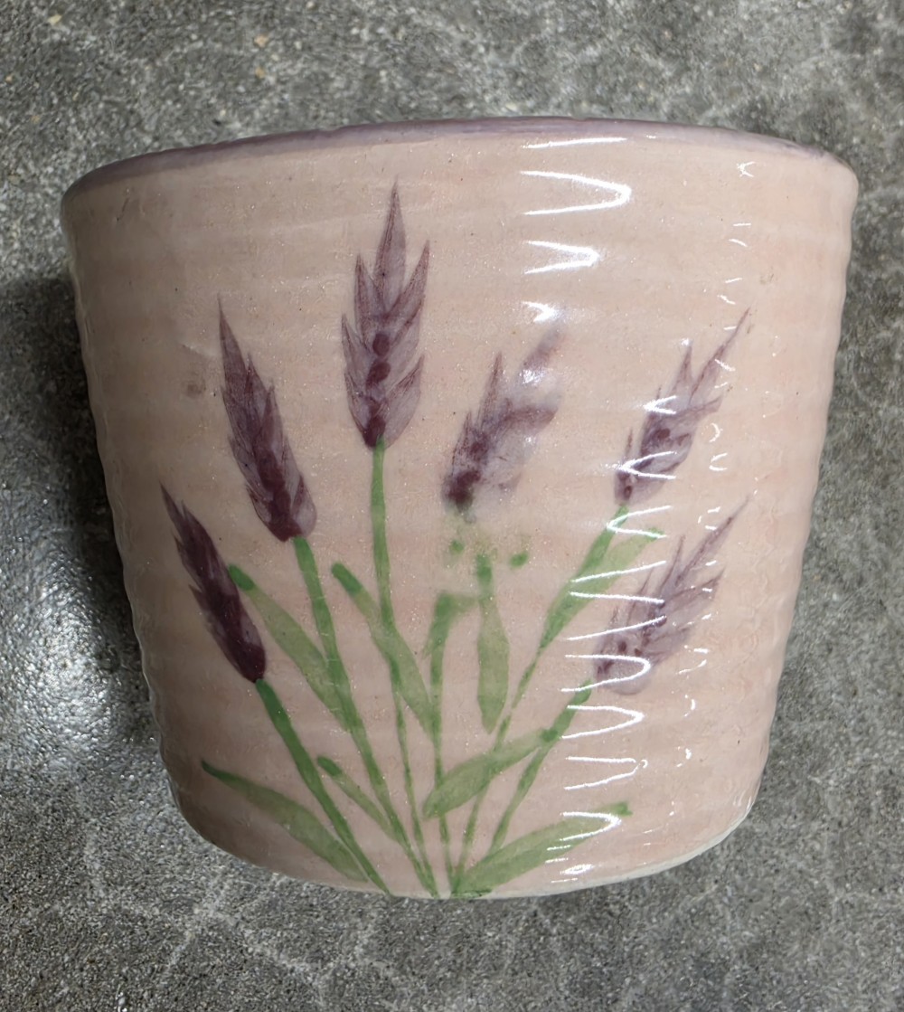 Stoneware Planter Lavender