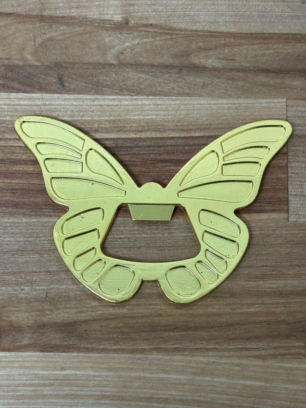 Gold Tone Butterfly Bottle Opener Decorative Barware