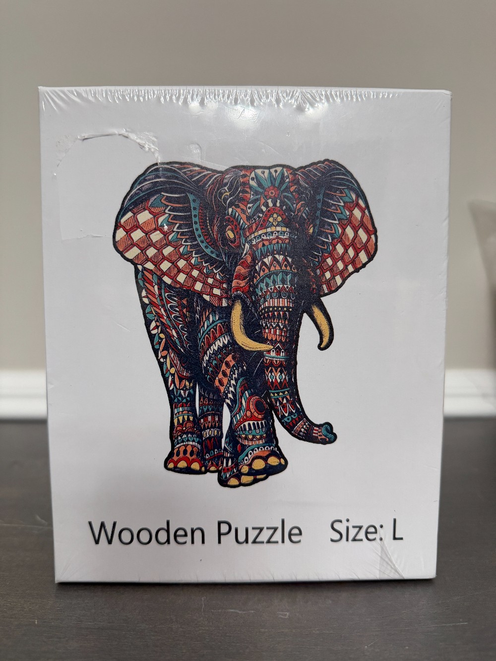 Wooden Elephant Puzzle