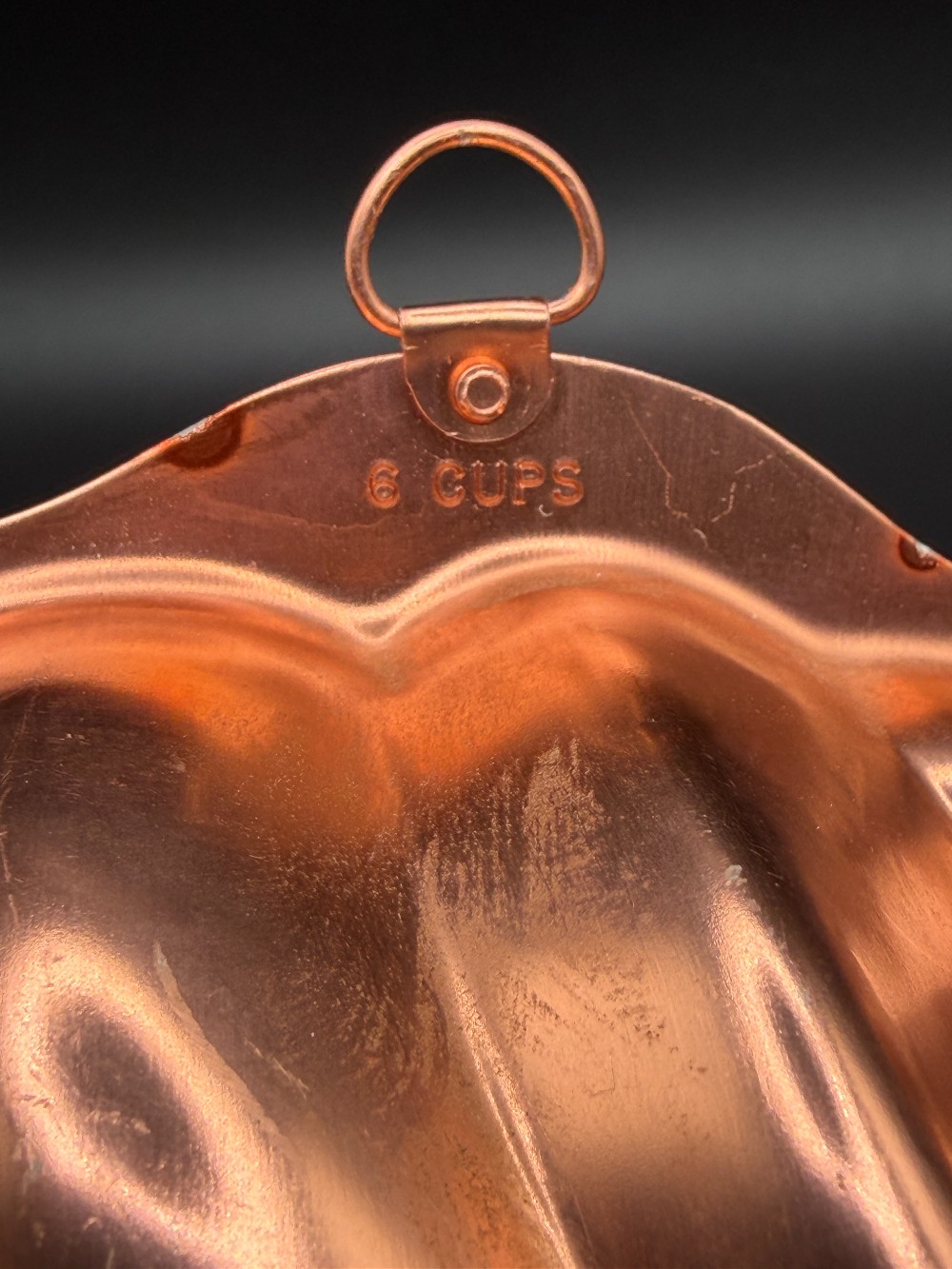 Copper Nautilus Seashell Jello Mold - 6 Cup Kitchen Wall Decor
