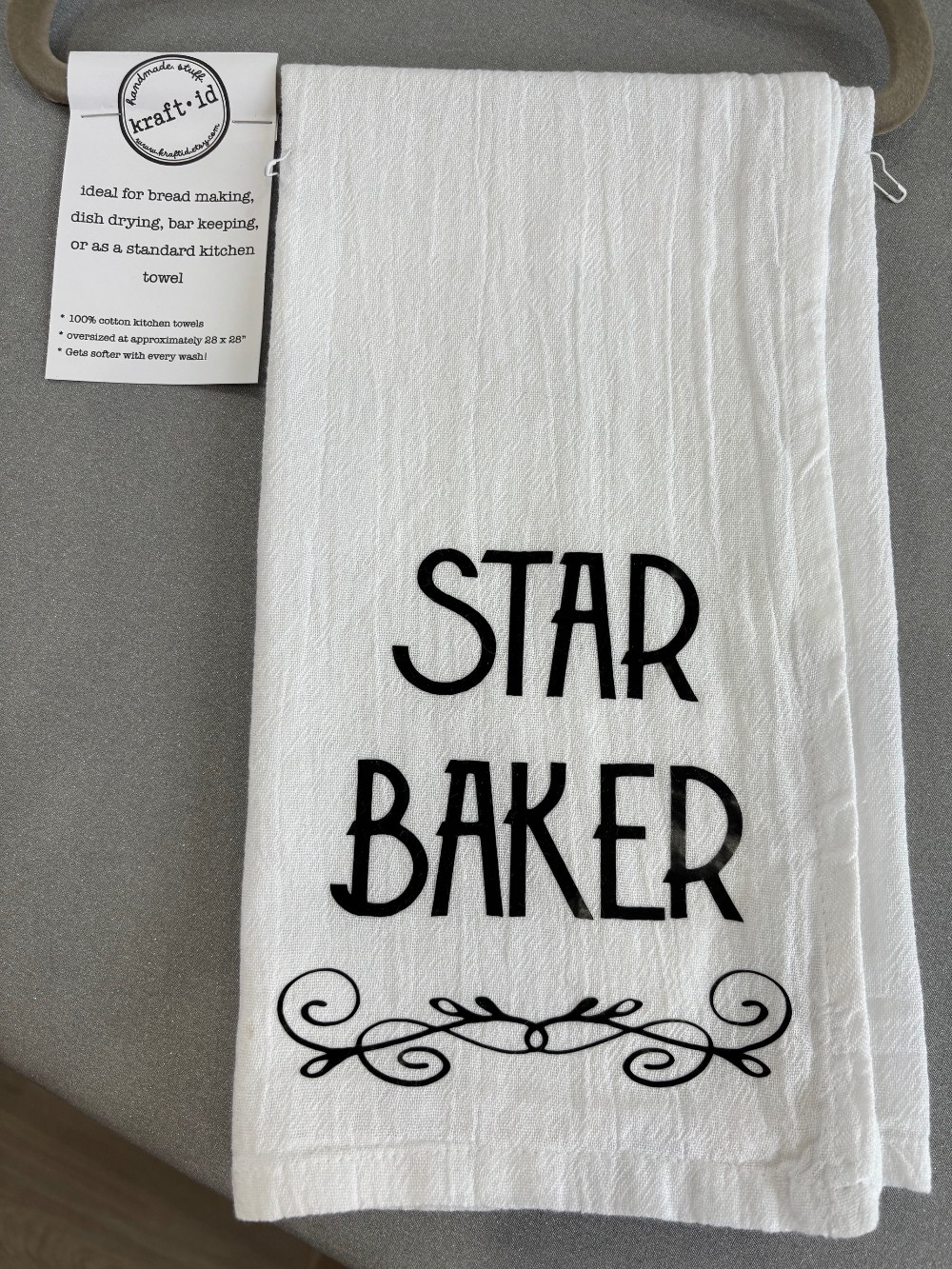 Quirky Hand Towel:  K17