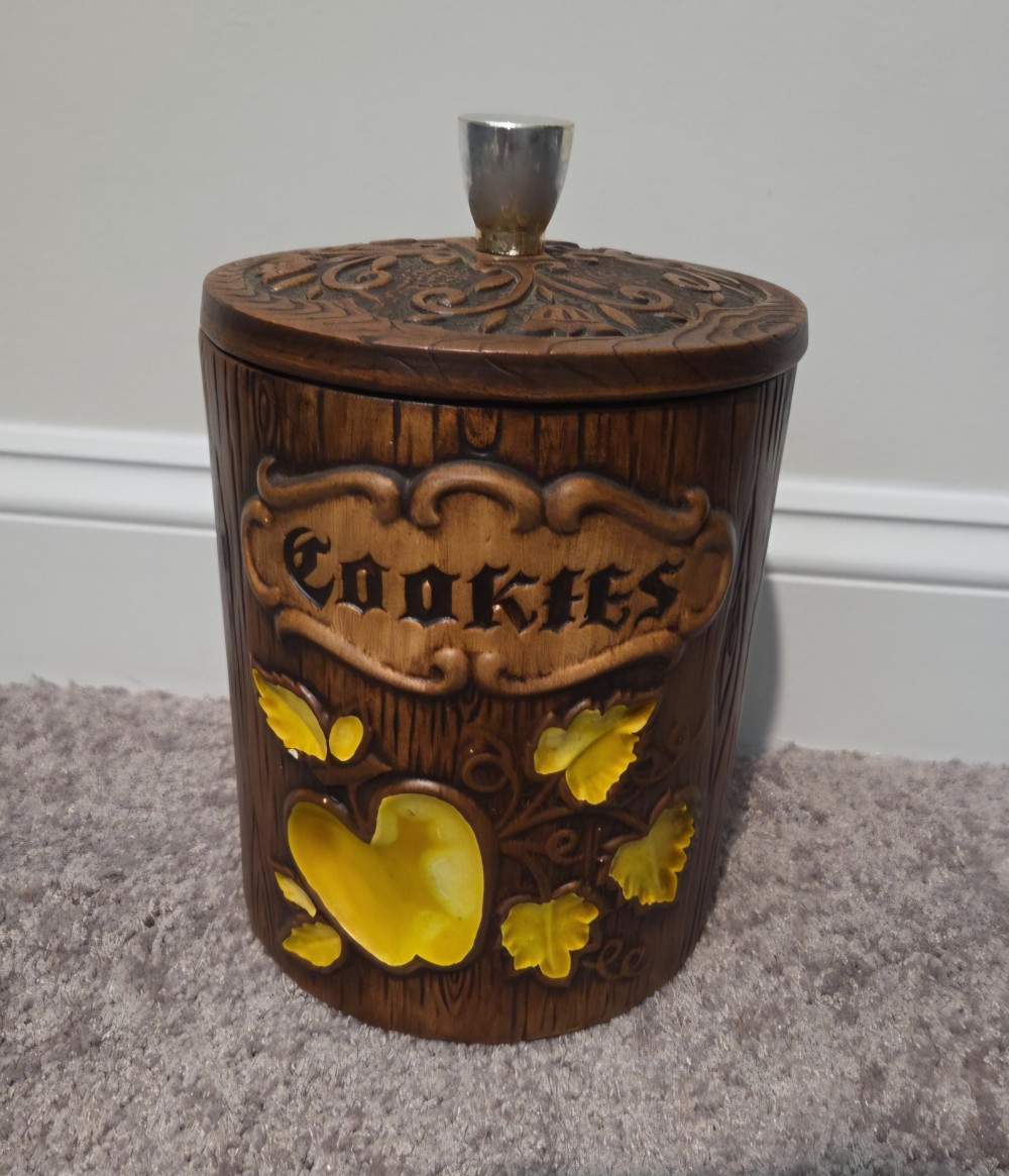 Vintage Treasure Craft Cookie Jar