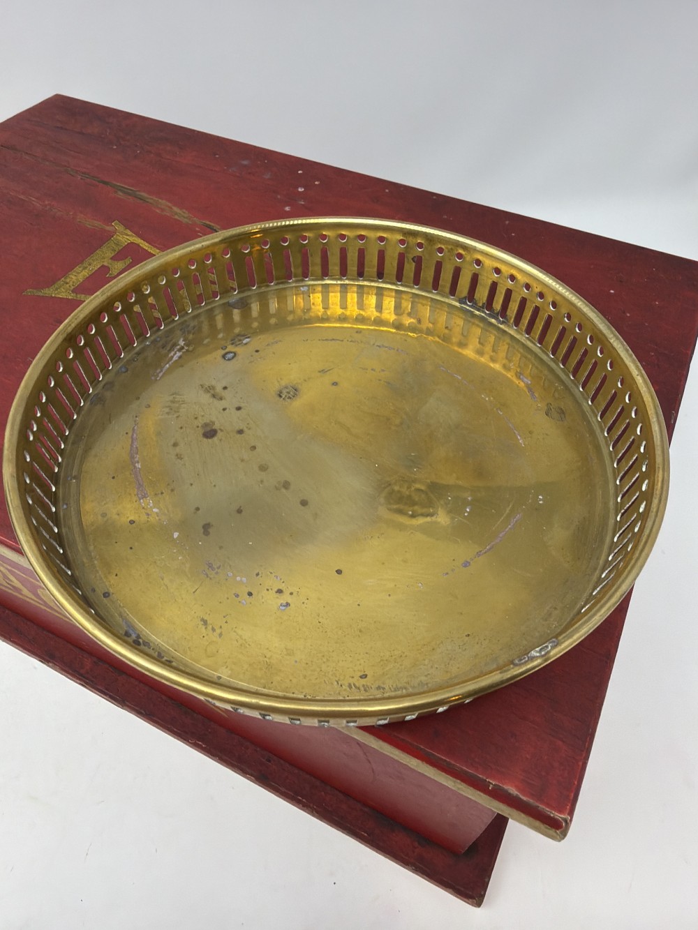 Vintage Brass Tray