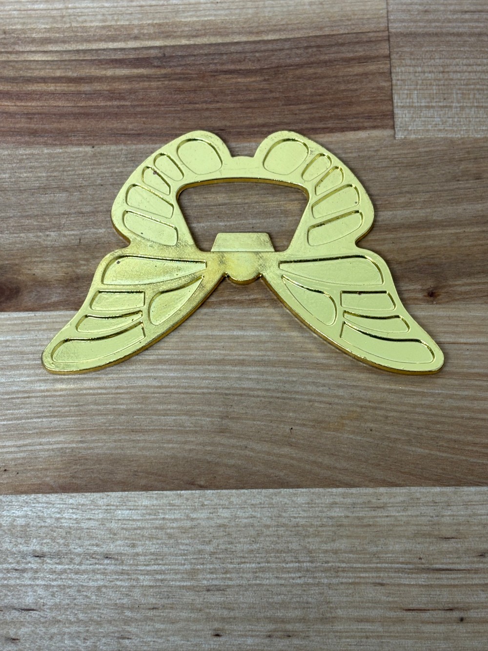Gold Tone Butterfly Bottle Opener Decorative Barware