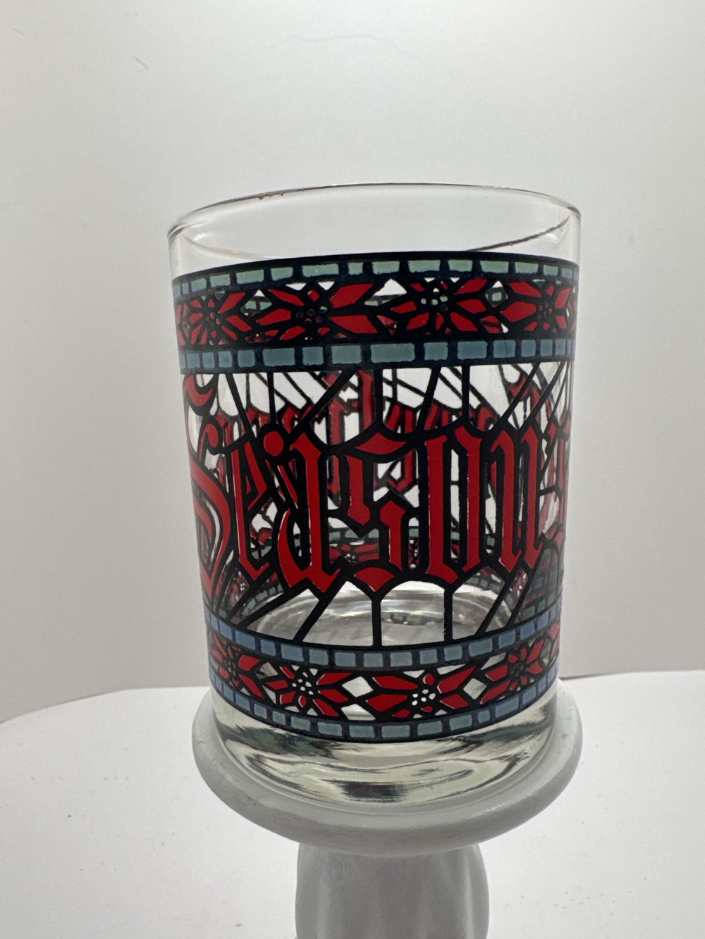 HOUZE HIGHBALL GLASSES,  STAINGLASS COLORS (3)