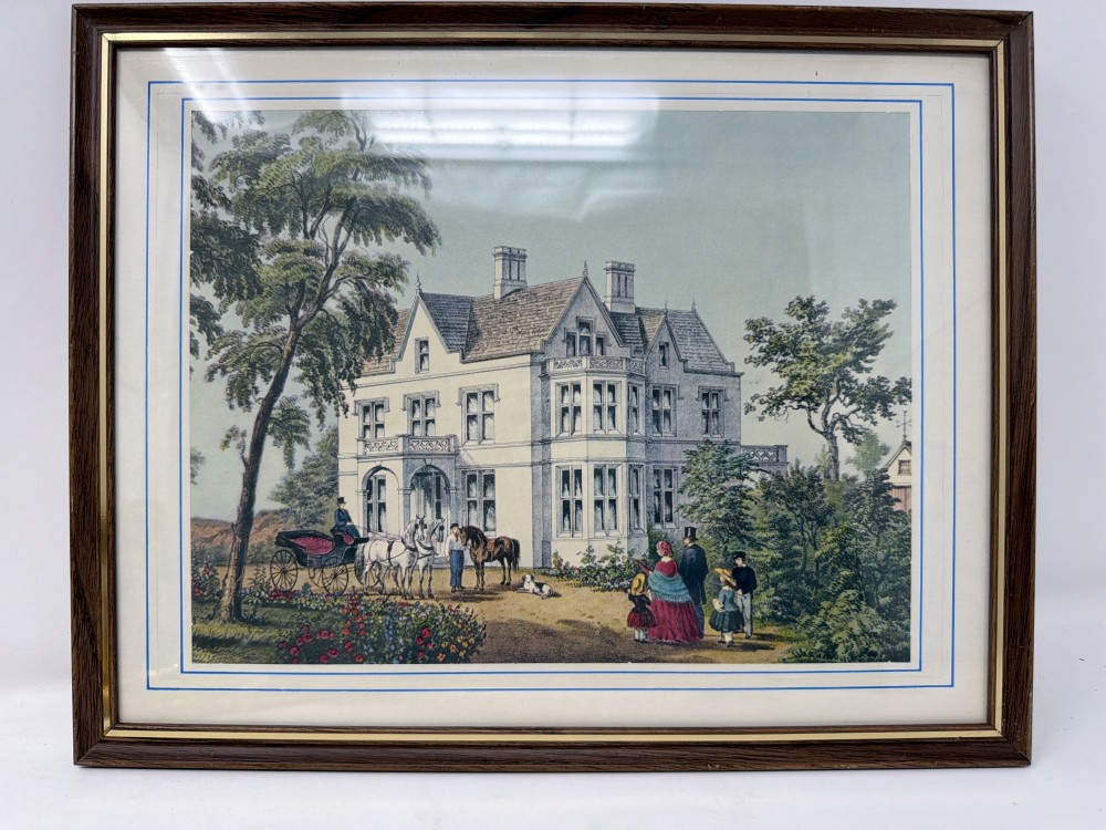 Vtg Print – “Cottage Life—Spring”