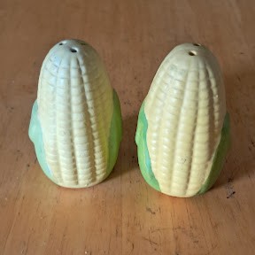 Corn on the cob Salt/Pepper Shakers