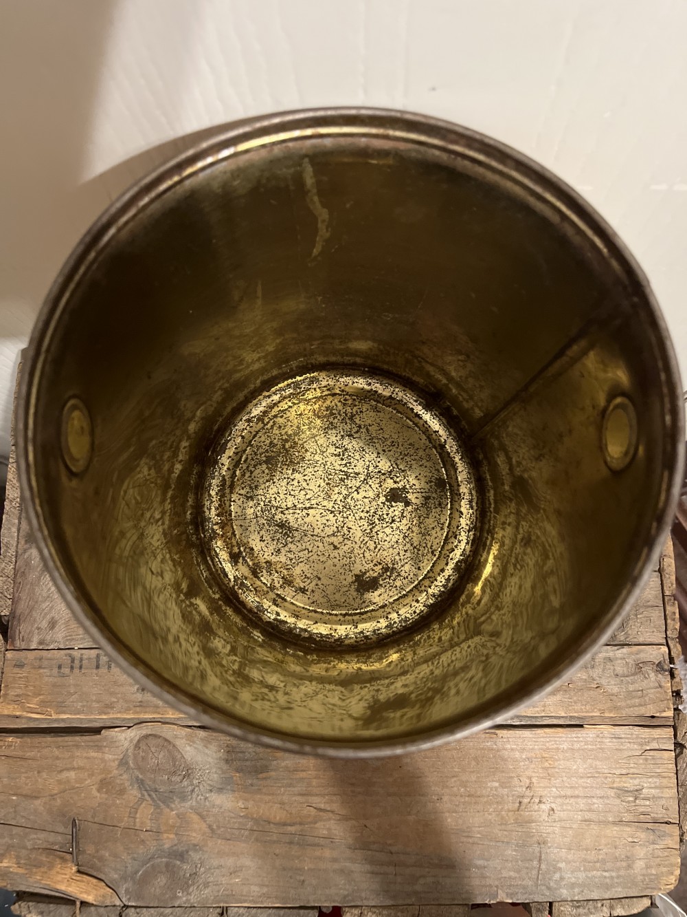 Vtg Hormel 8 lb Lard Pail - no lid