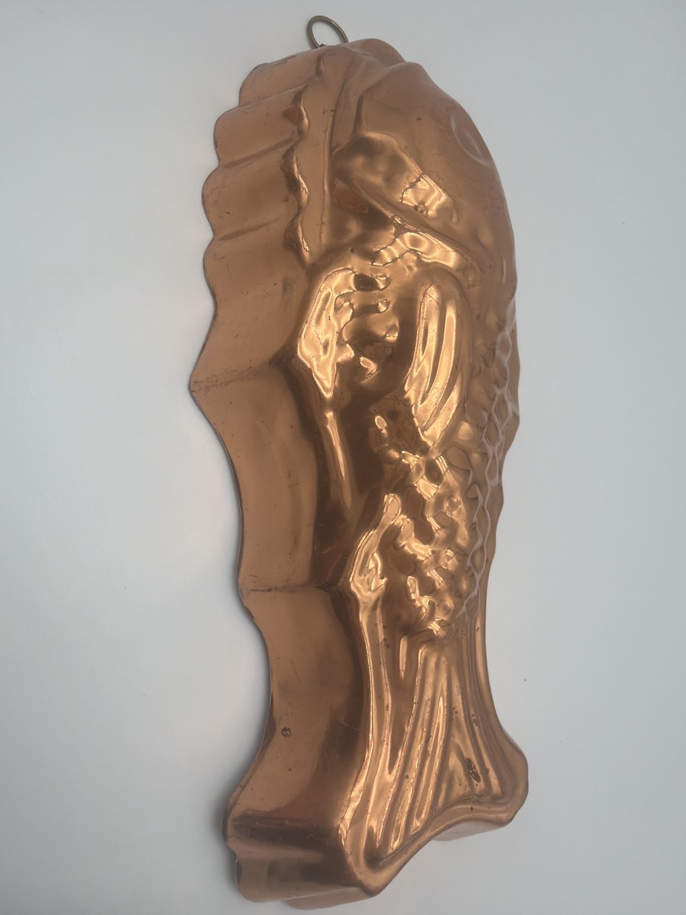 Vintage Tagus Portugal Copper Fish Mold