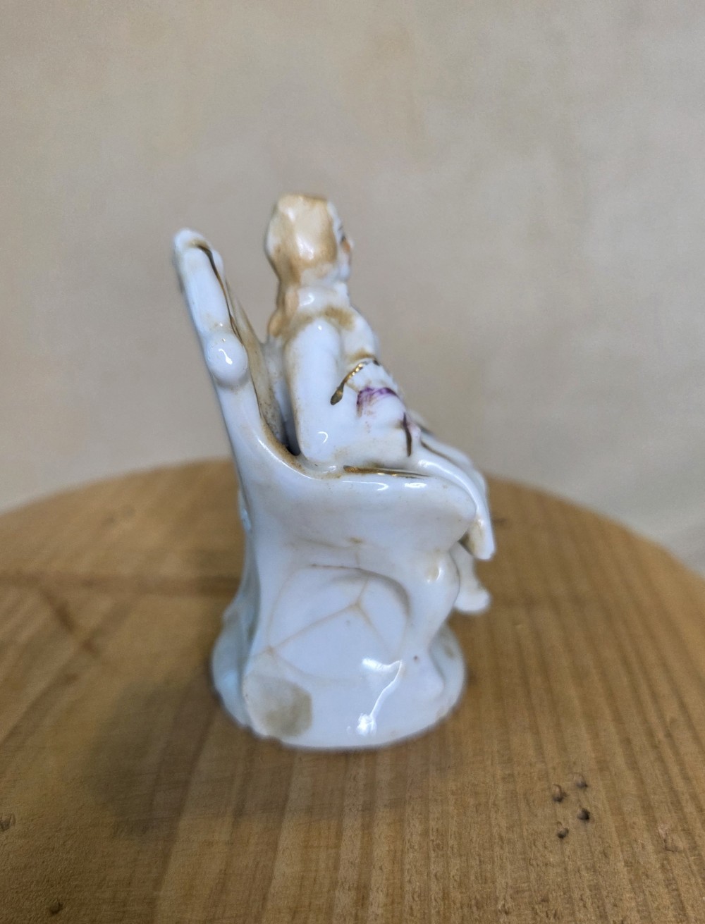 Set of 2 Occupied Japan Victorian Miniature Figurines