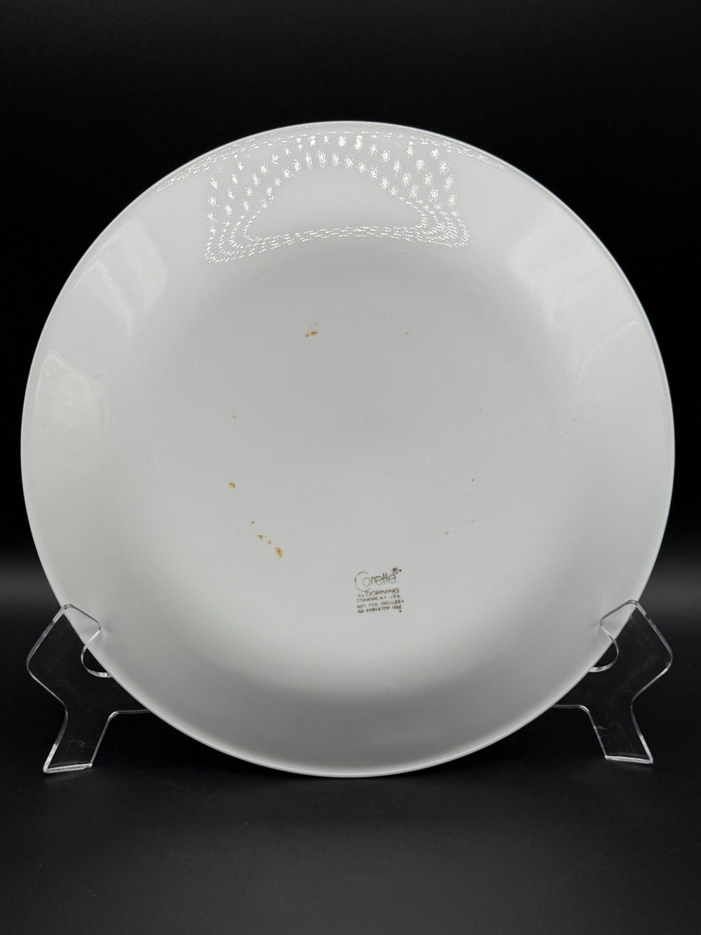 Corelle Butterfly Gold Dinner Plate Vintage
