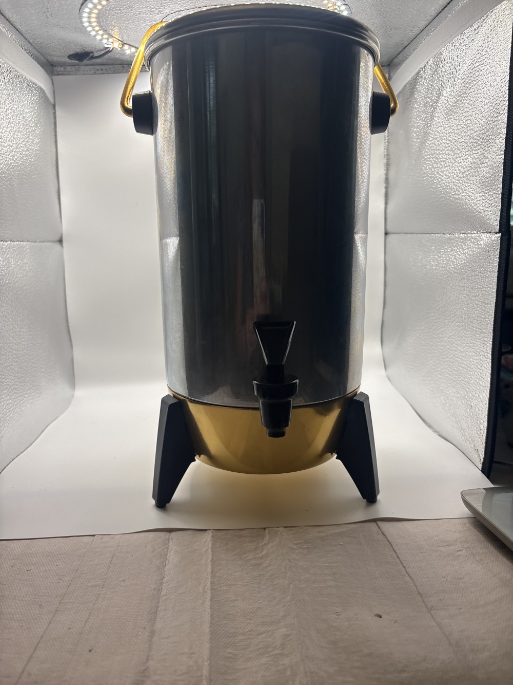 Party Perk by Mirro  Electric Percolator Coffee Pot 22 CUP