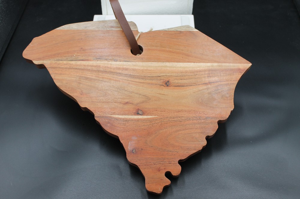 State of South Carolina wooden cutting board