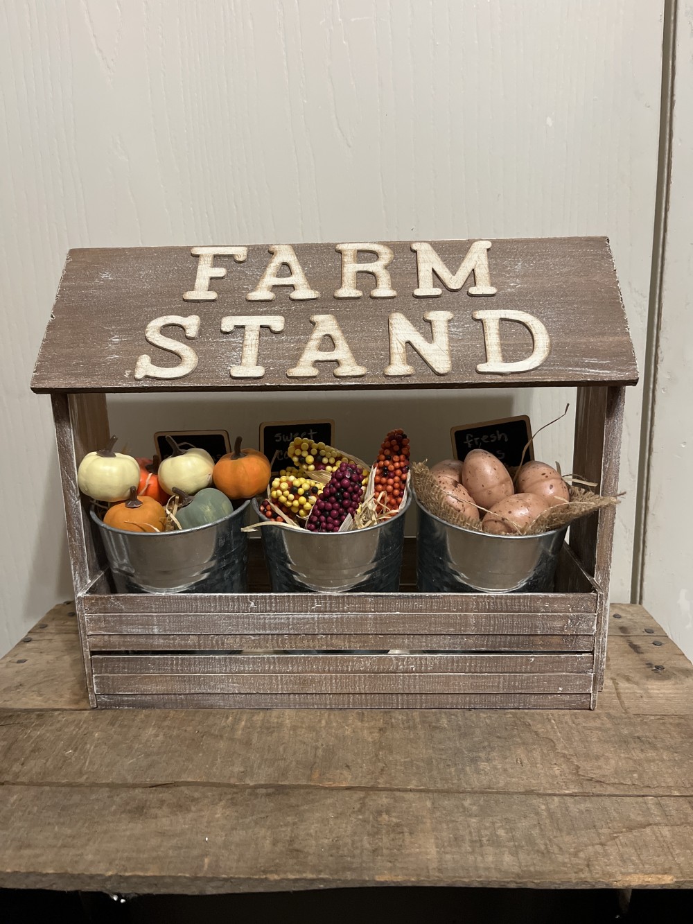 Handmade Farm Stand decor