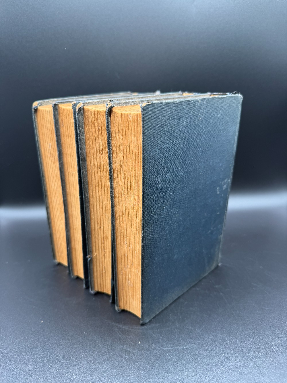 Vintage Kathleen Norris Book Set - Lot of 4 Decorative Blue Hardcovers - Collier Publishing, 1940s