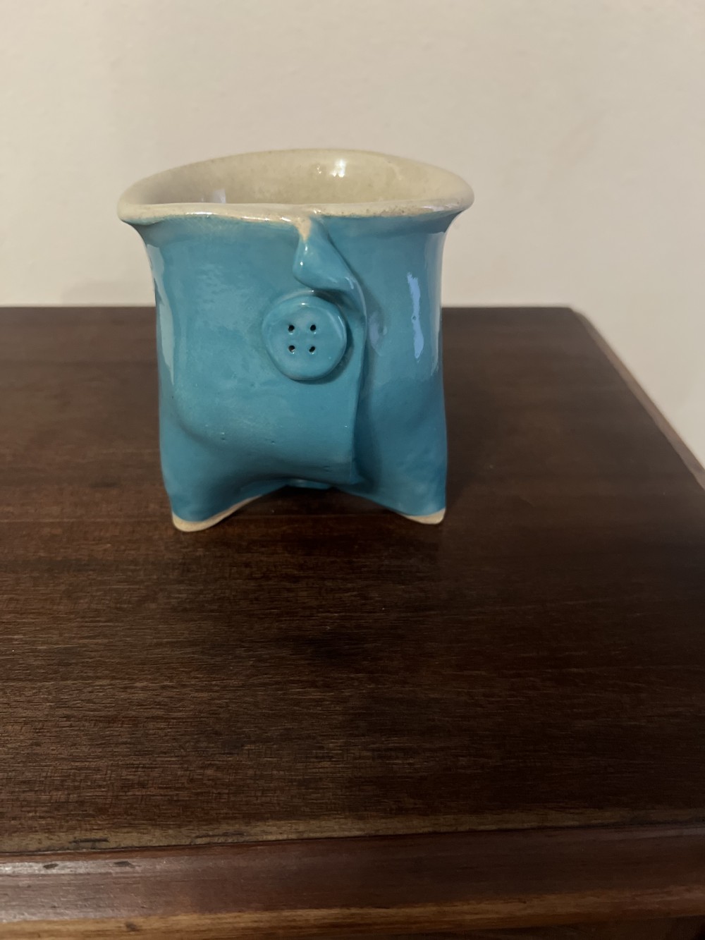 Ceramic Blue Button Pottery