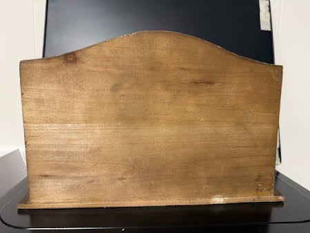 Wood Metal Letter Holder Industrial Look