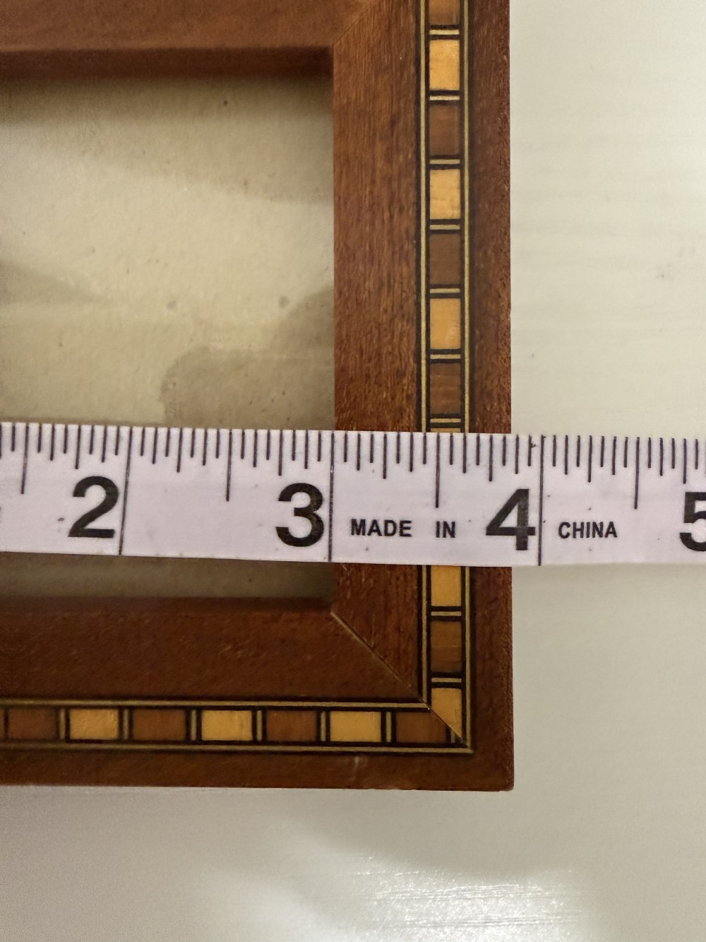 Small wooden picture frame