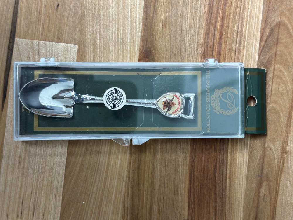 Anheuser-Busch Eagle Logo Collectible Spoon Breweriana Miniature Shovel