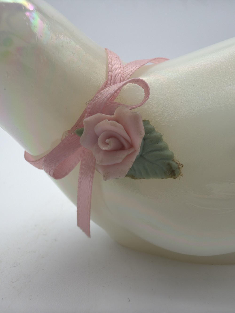 Vintage Fenton Long-Tail Bird of Happiness