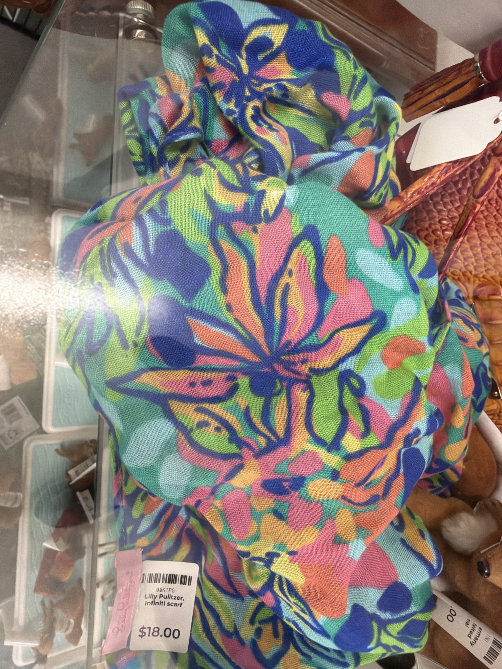 Lilly Pulitzer, scarf infinity like new