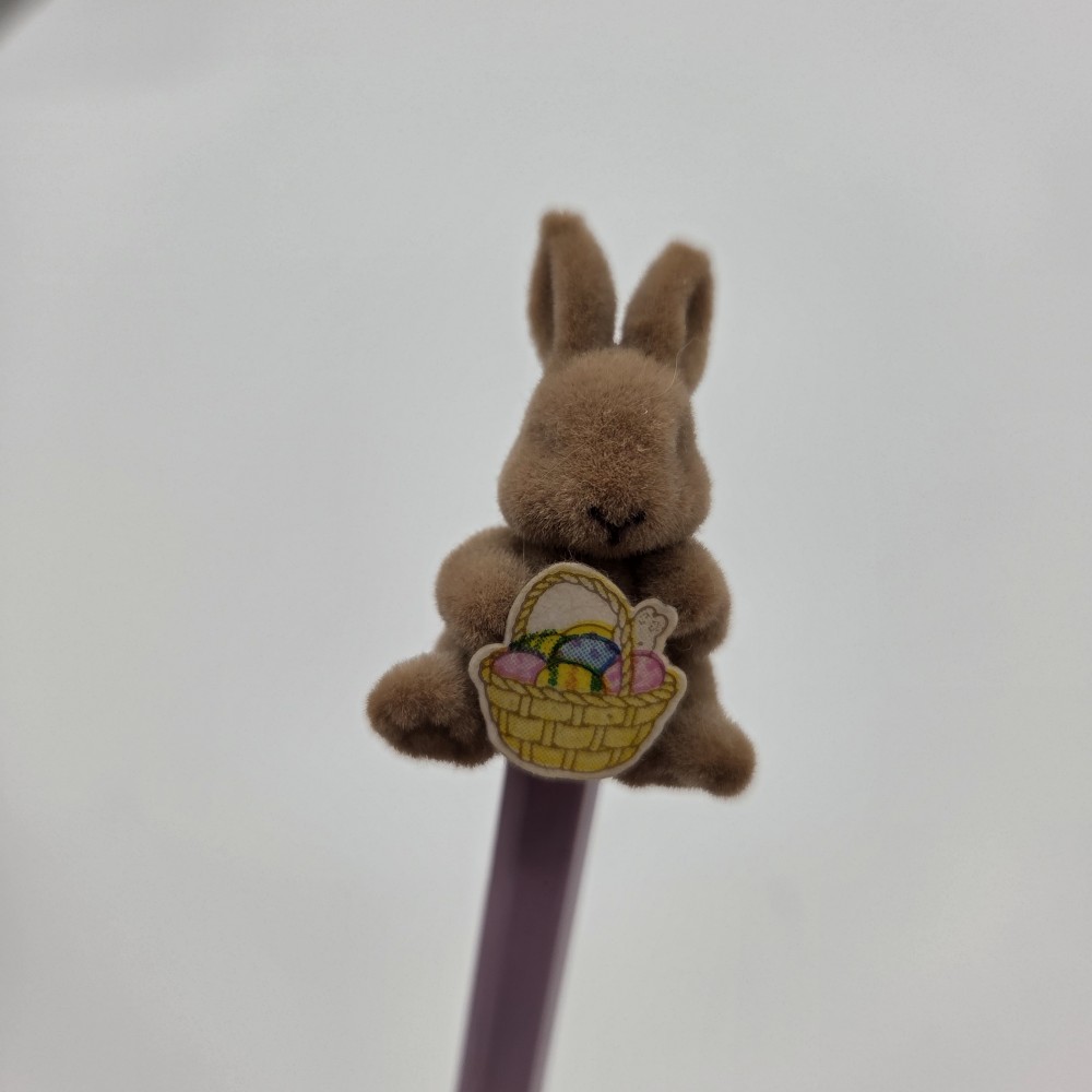 VTG Novelty Easter Bunny Pencil Topper