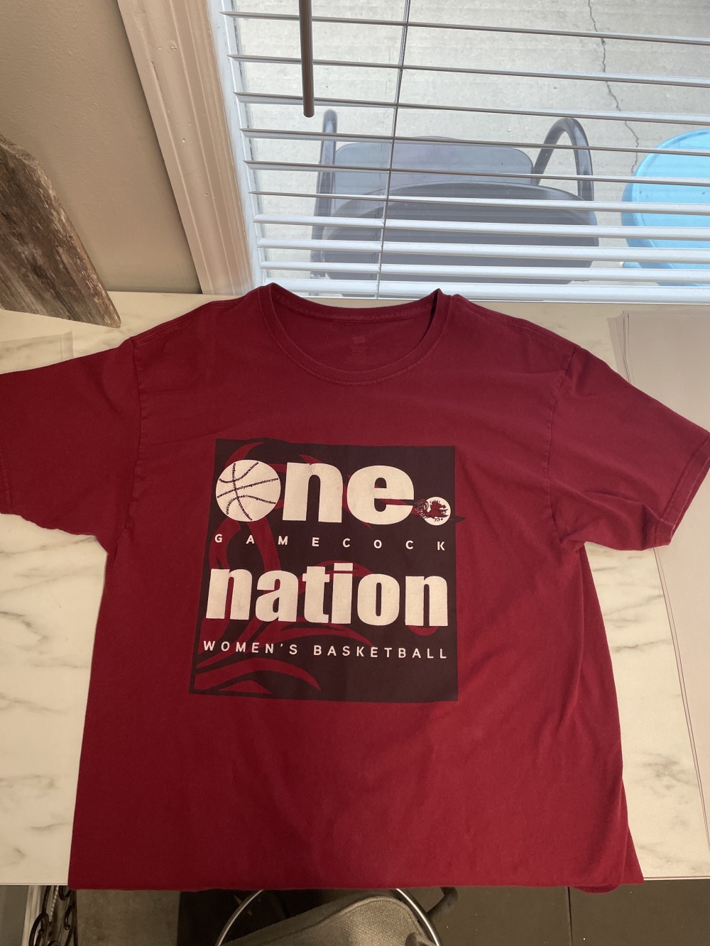 Gamecocks women’s basketball garnet T-shirt XL