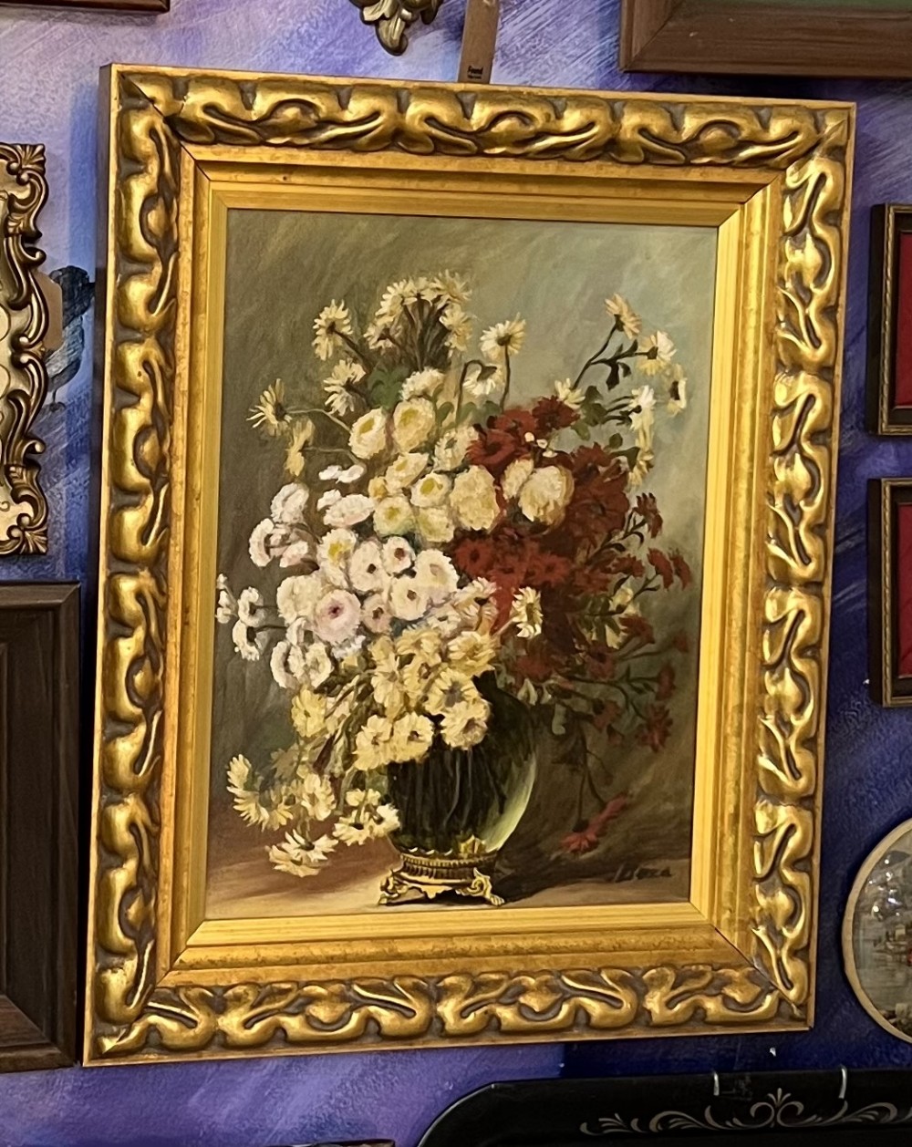 Framed Floral Still Life