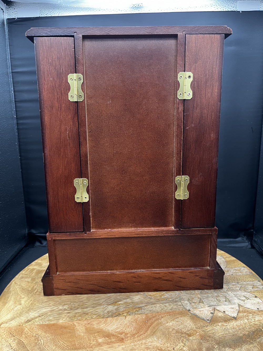 Vtg Double-sided Jewelry Armoire