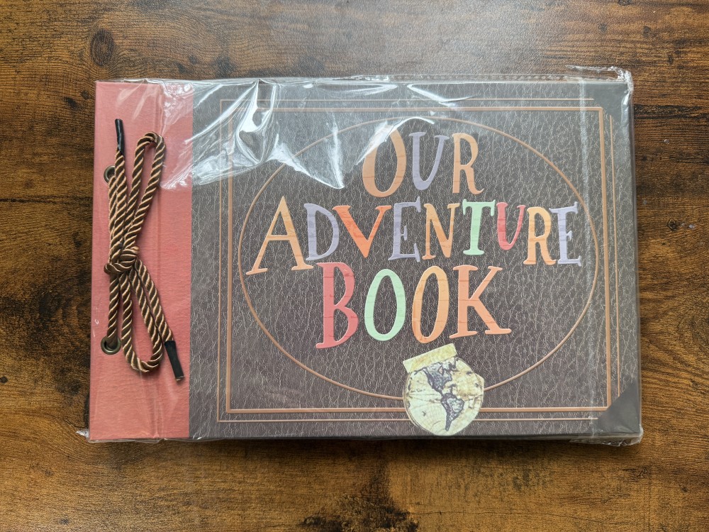 Our adventure book scrapbook