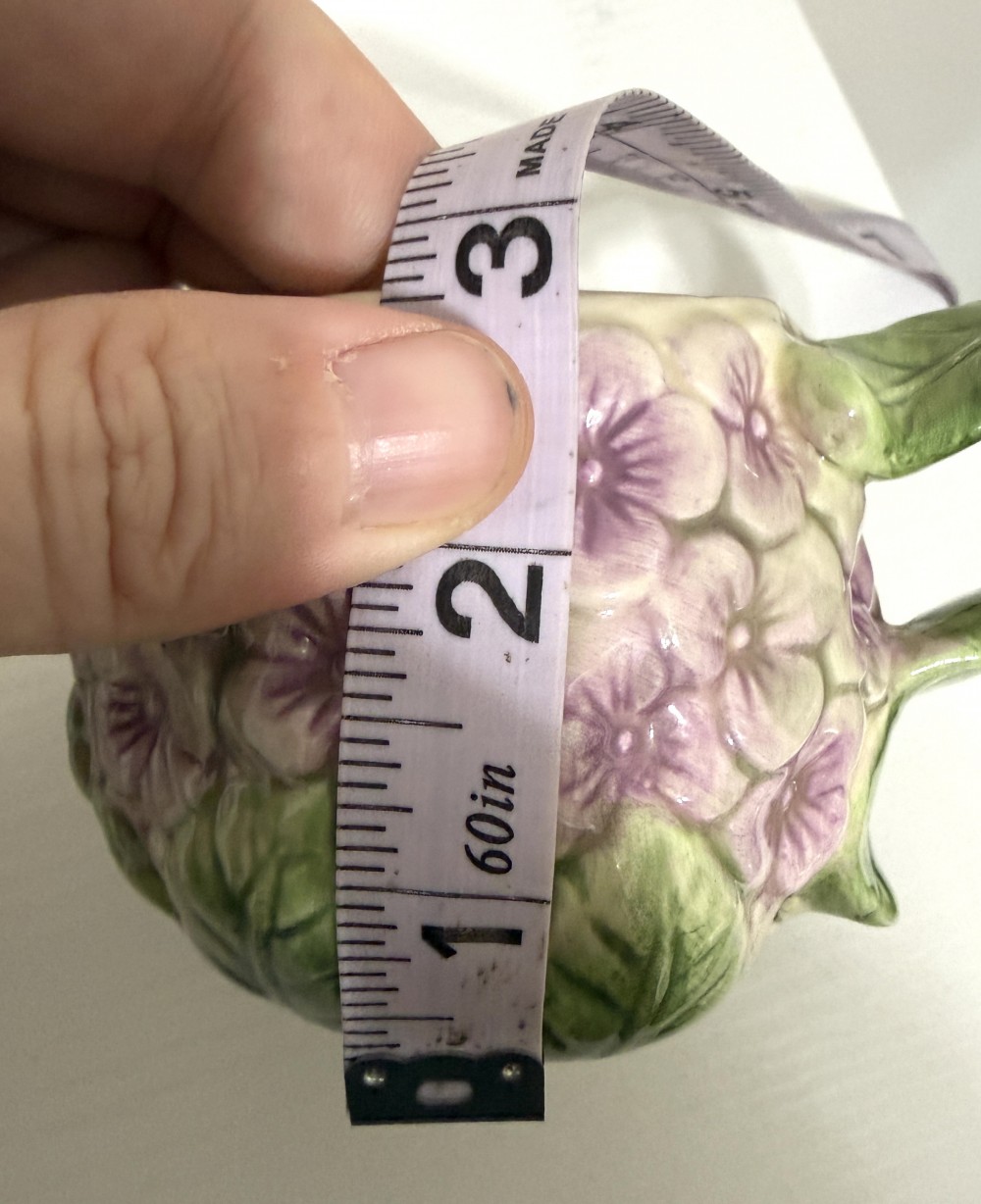 Hydrangea 3D cup and saucer