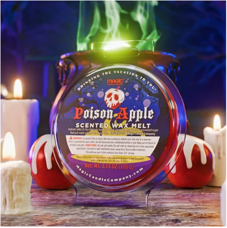 NEW!  Magic Candle Company wax melt:  Poison Apple