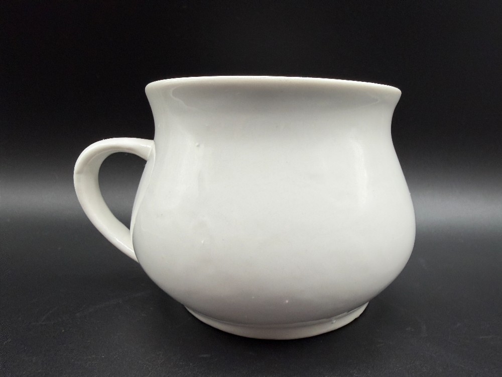 Scotch Broth Recipe Soup Mug - Retro Pot-Bellied Ceramic Bowl