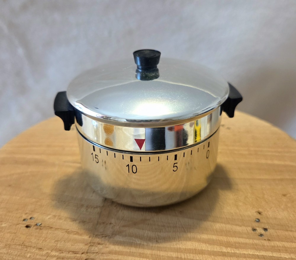 Mini Stockpot Kitchen Timer-As Is.