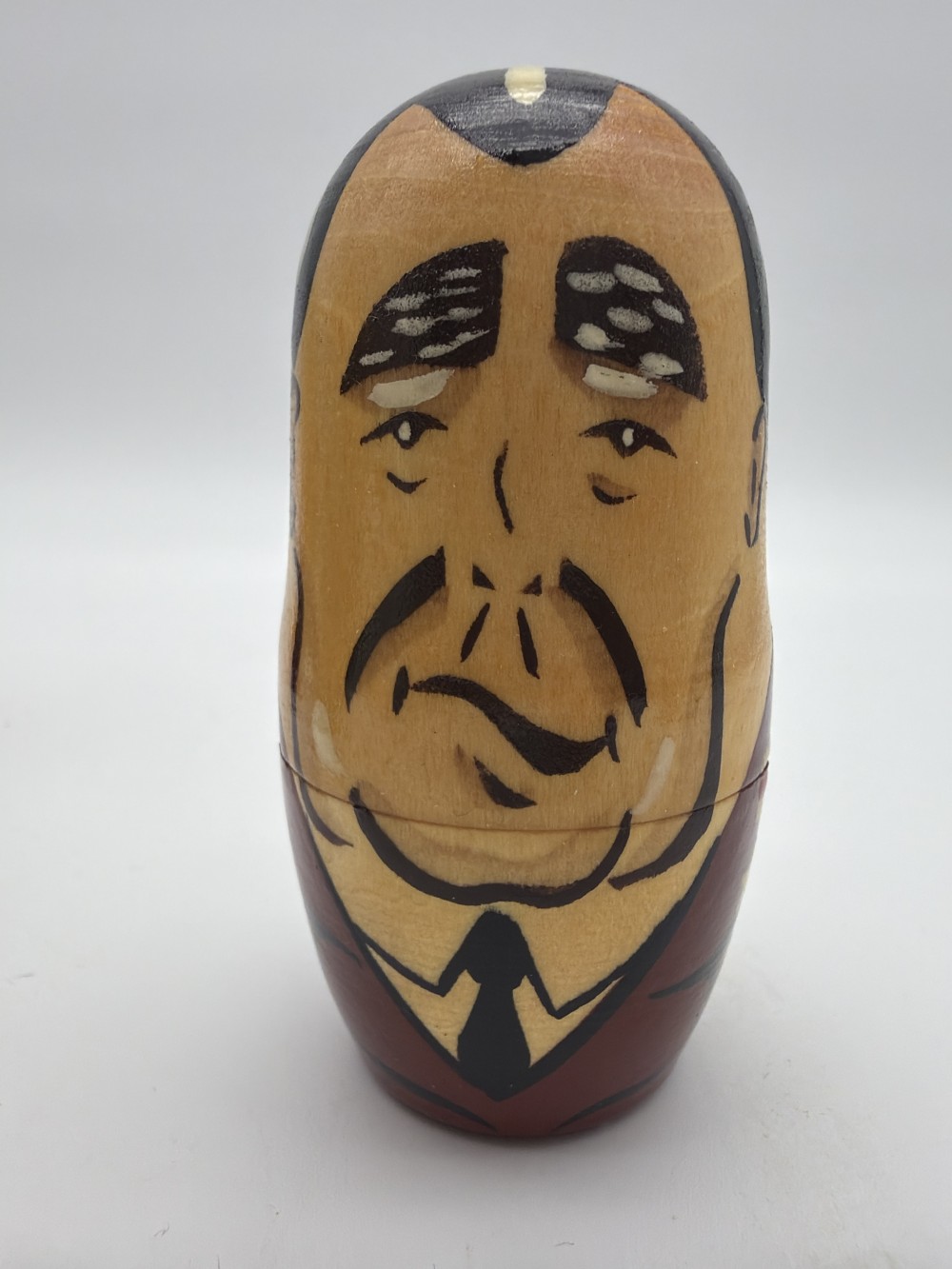 Vintage Russian Political Matryoshka Nesting Doll Set