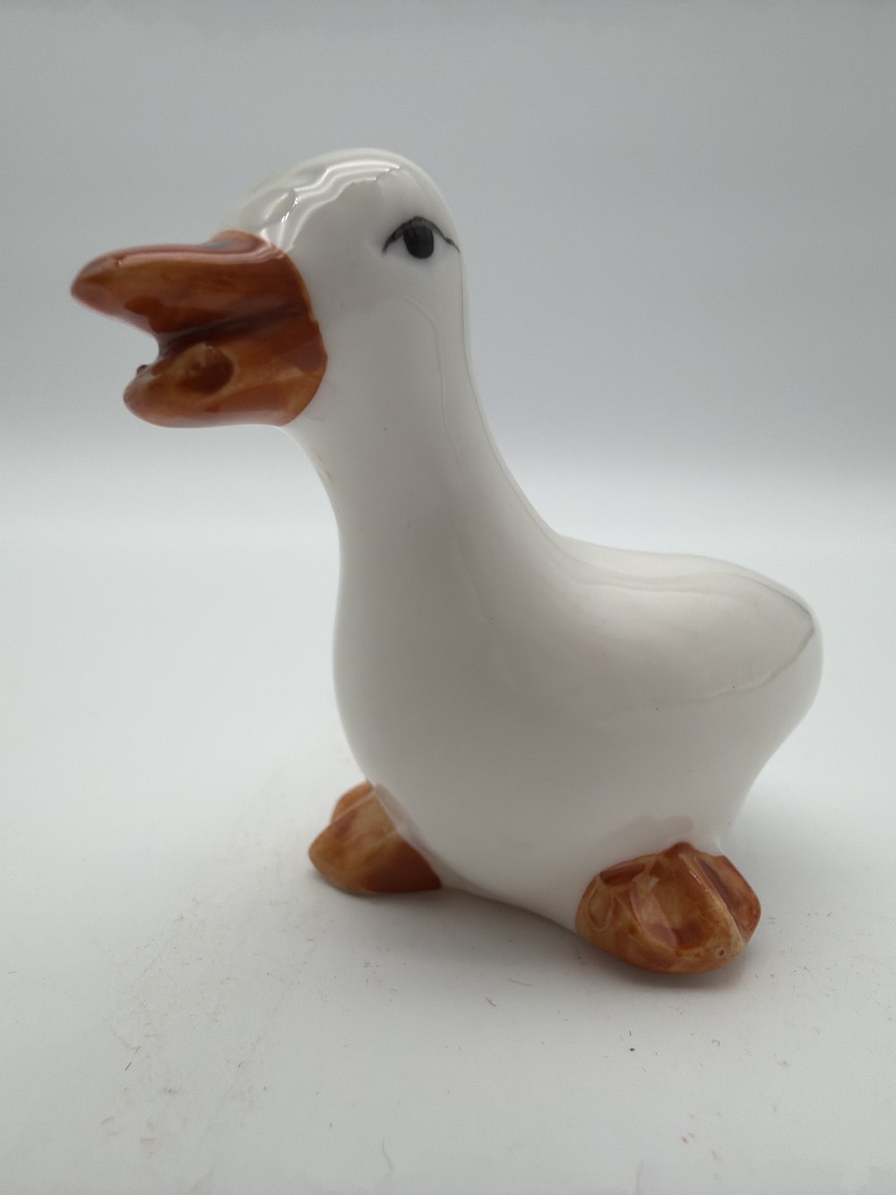 Vintage Mini Ceramic Duck Planter