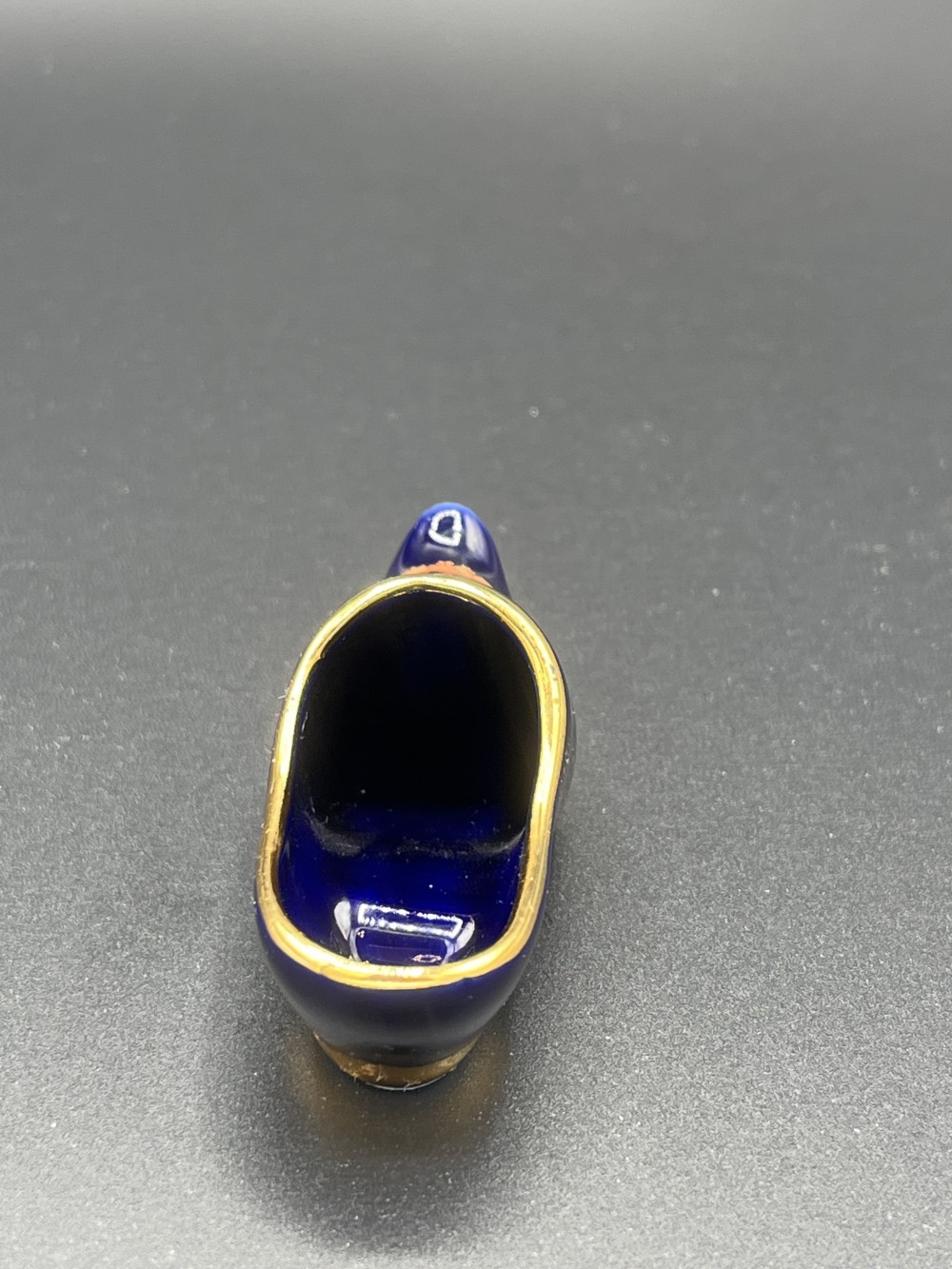 Vtg Limoges mini porcelain shoe