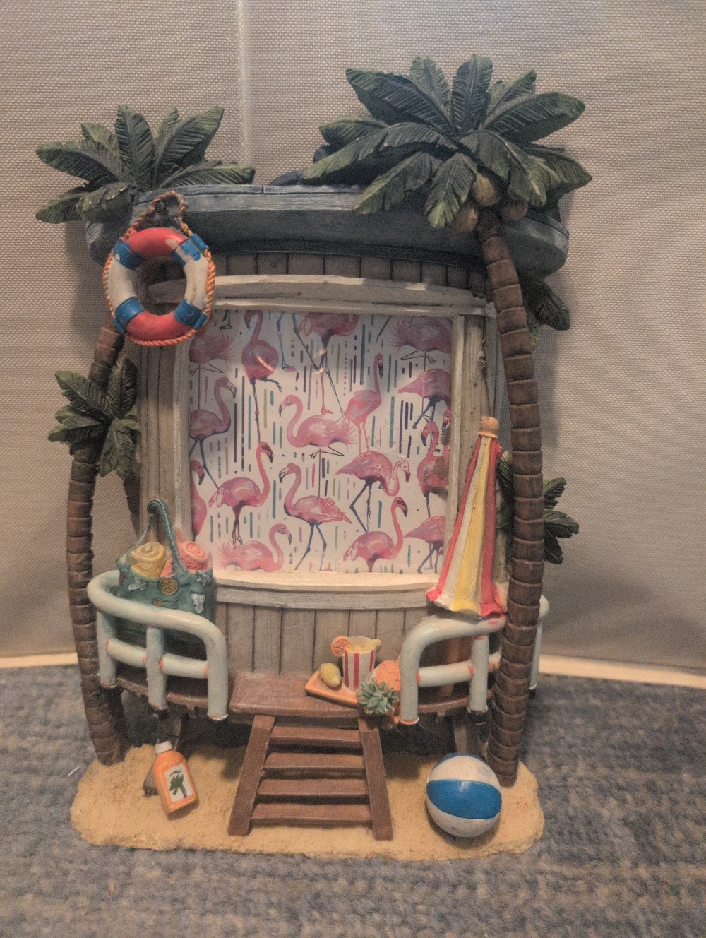 Beach scene frame, as-is