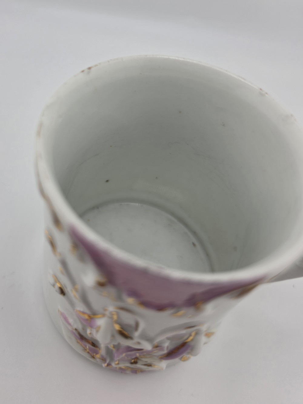 ANTIQUE Victorian High Relief Mug
