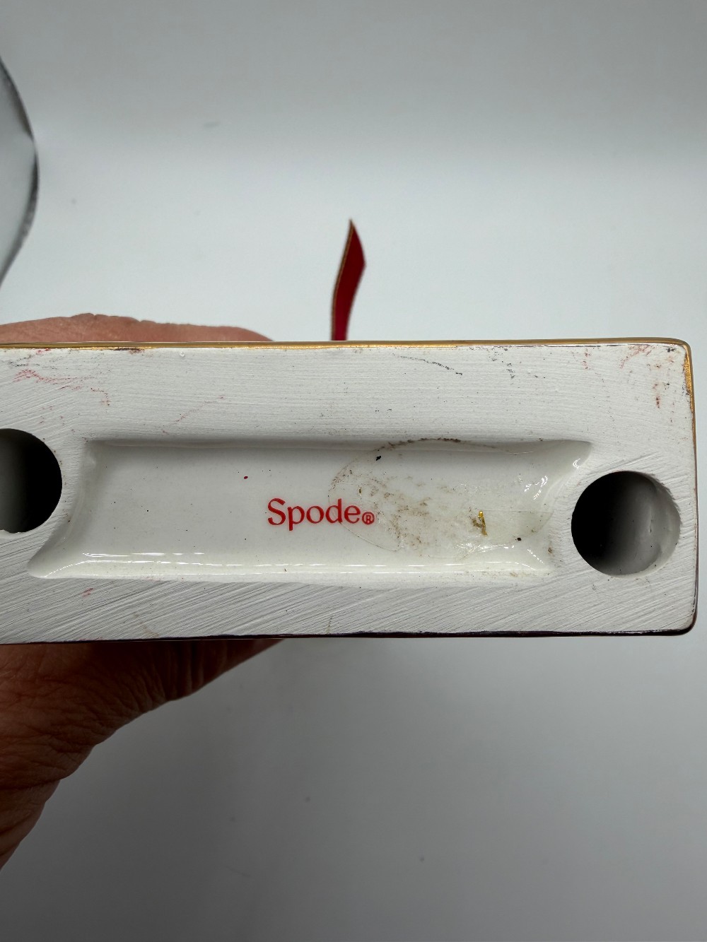 Spode Our First Home 2019 Fireplace Christmas Ornament