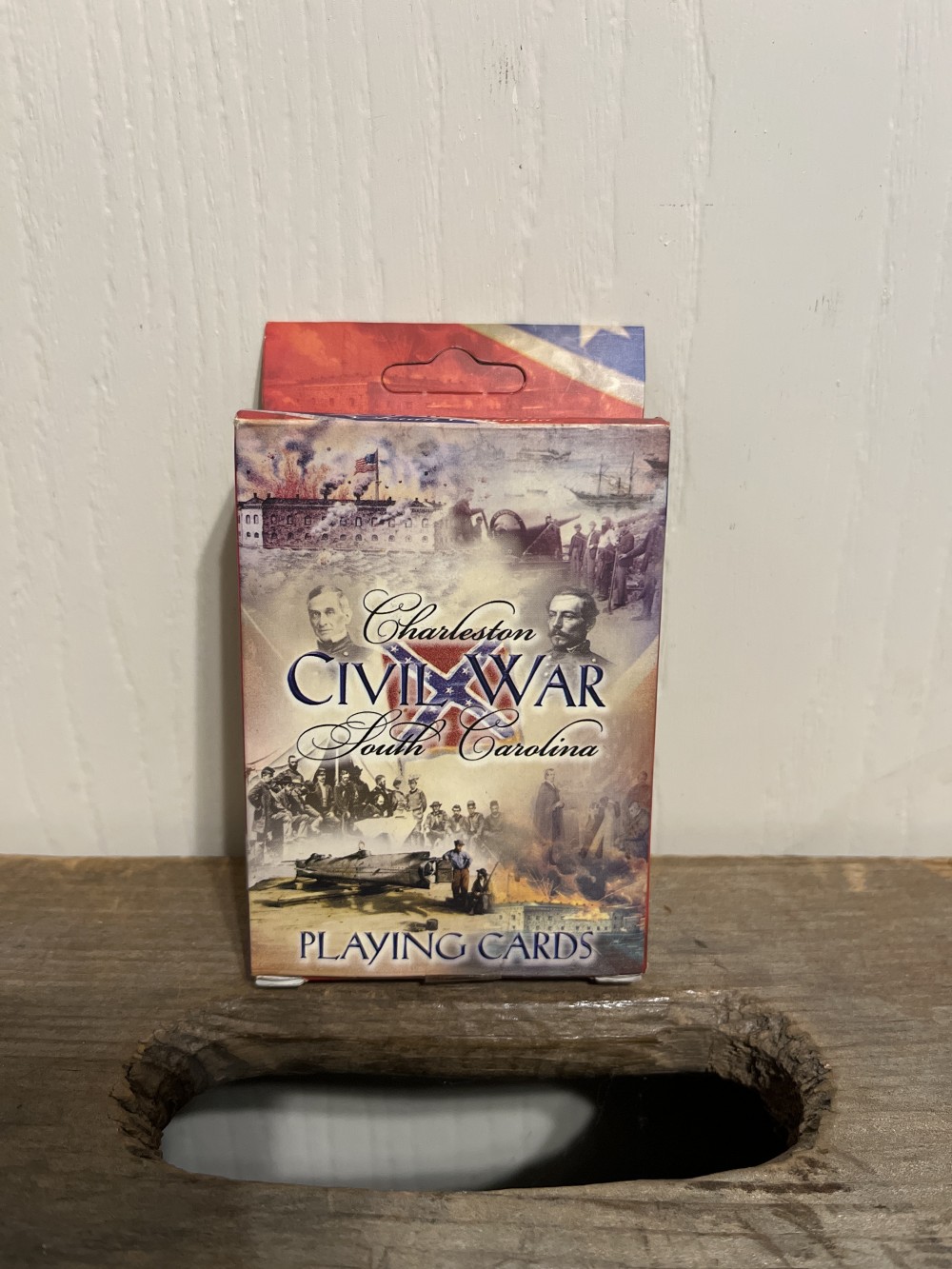 Charleston Civil War playing cards