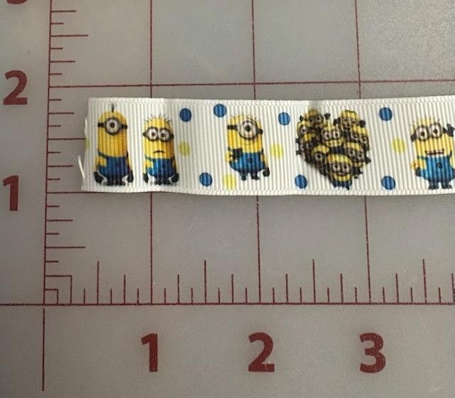 7/8in - Minions Grosgrain Ribbon