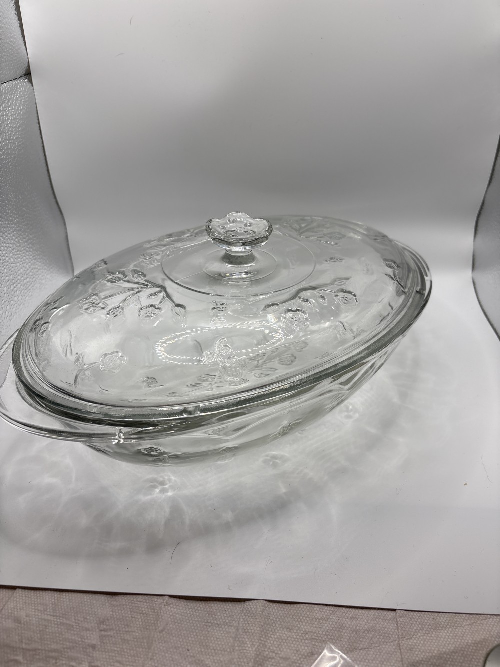 Anchor Hocking Clear Covered Casserole 