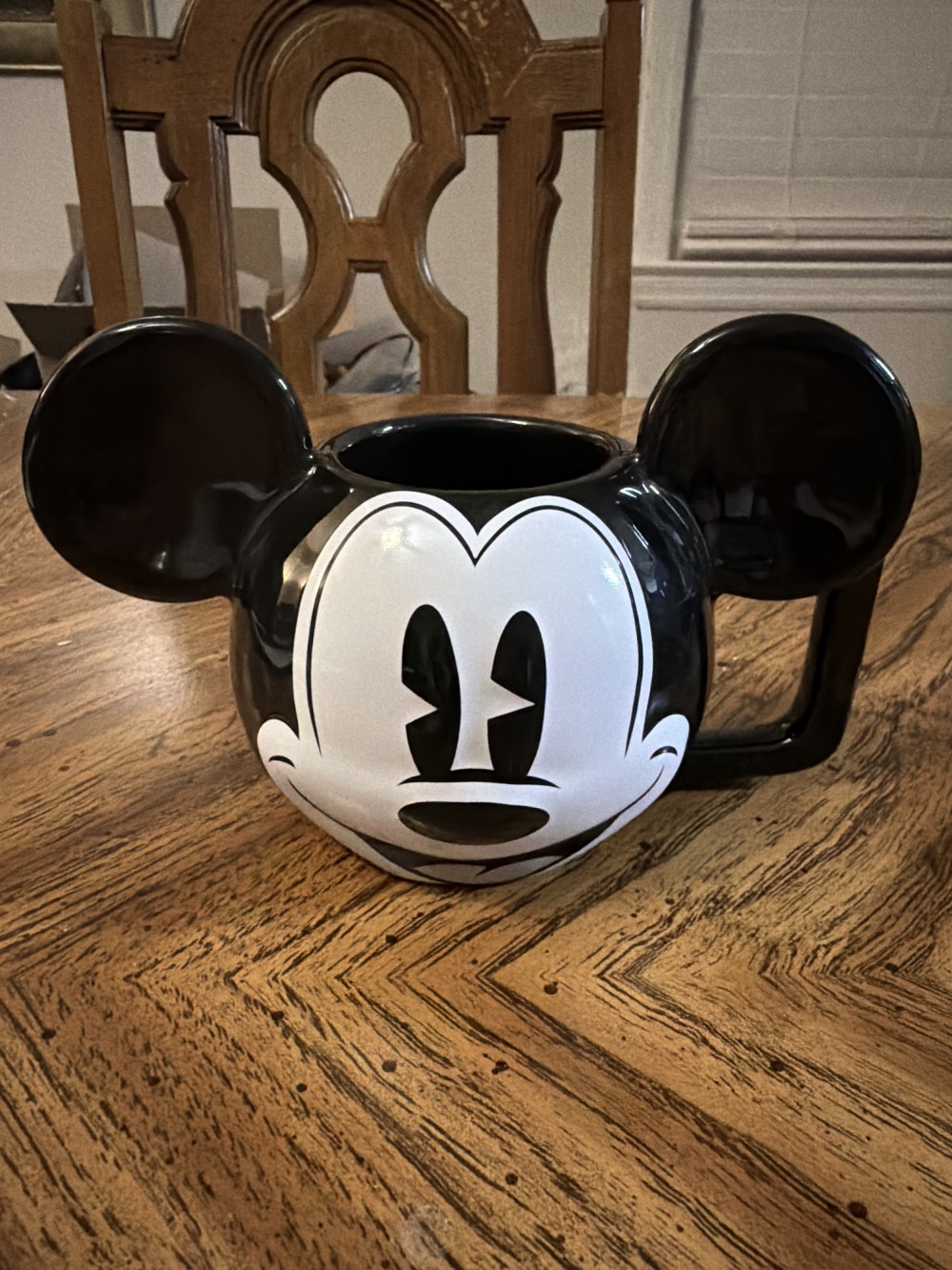 Disney Mickey Mouse shaped ceramic mug