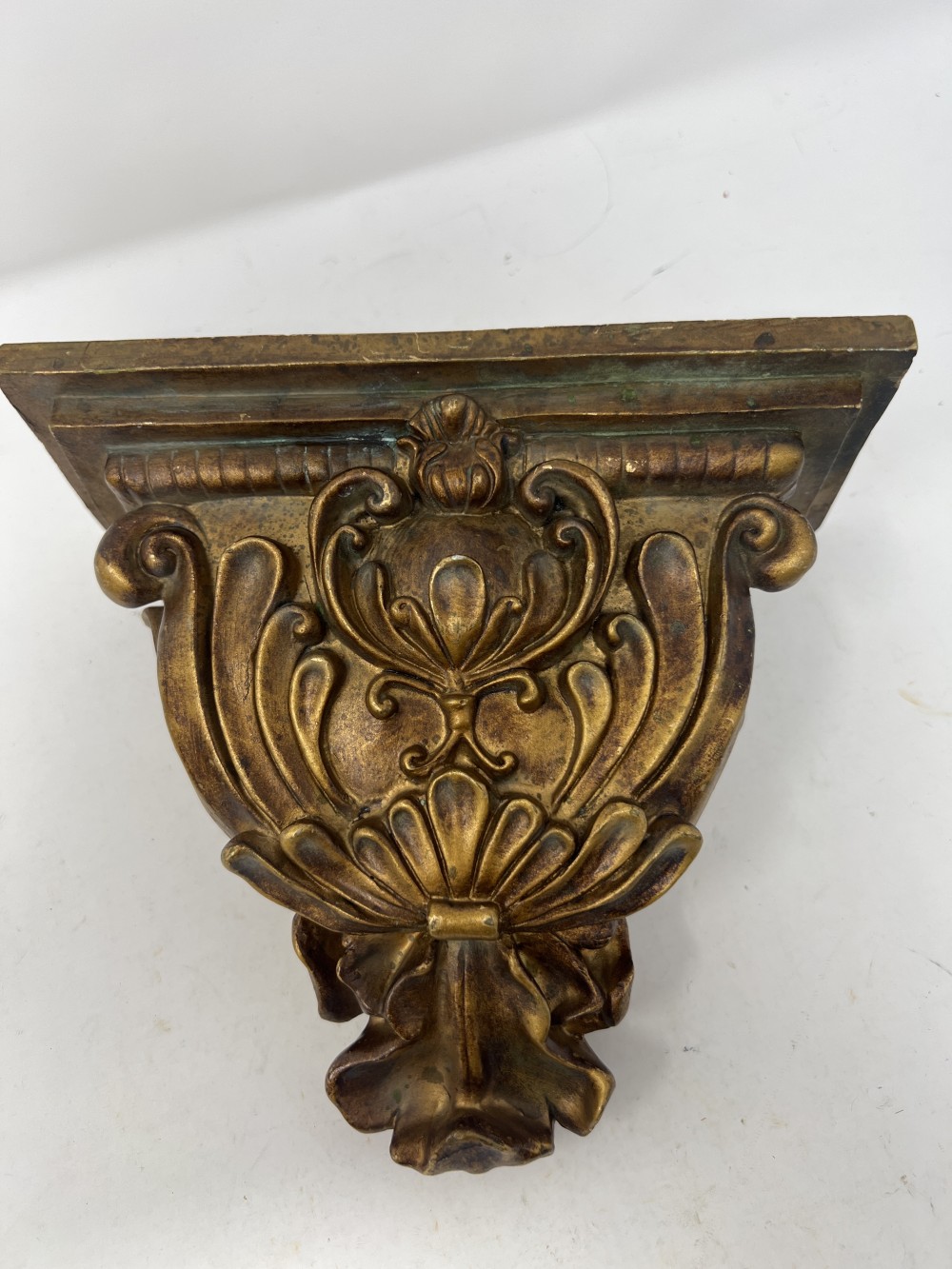 Vtg Ornate wall shelf