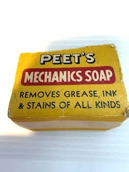 Peet's Mechanic's Bar Soap Colgate Palmolive 1930-40's